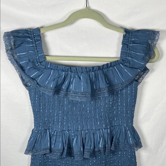 TULAROSA Teri Dress In Blue size Small Revolve - Picture 5 of 9